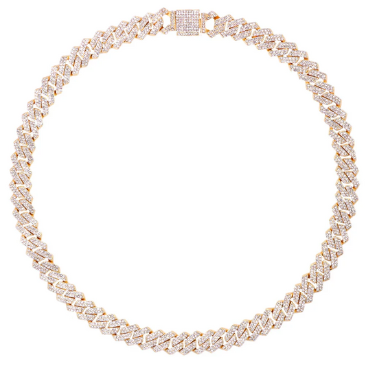 Cadena Cubana Iced 18mm