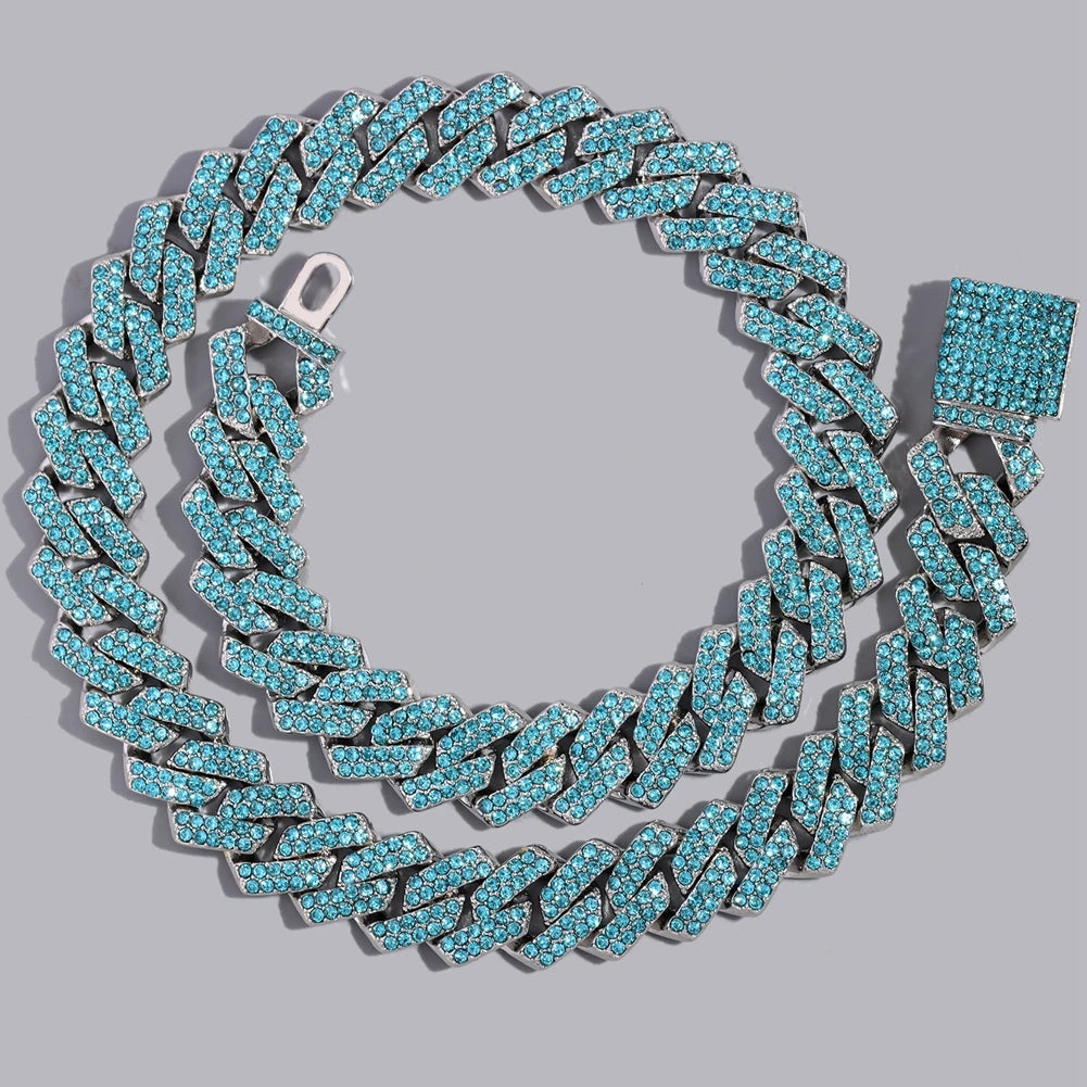 Cadena Cubana Iced 18mm