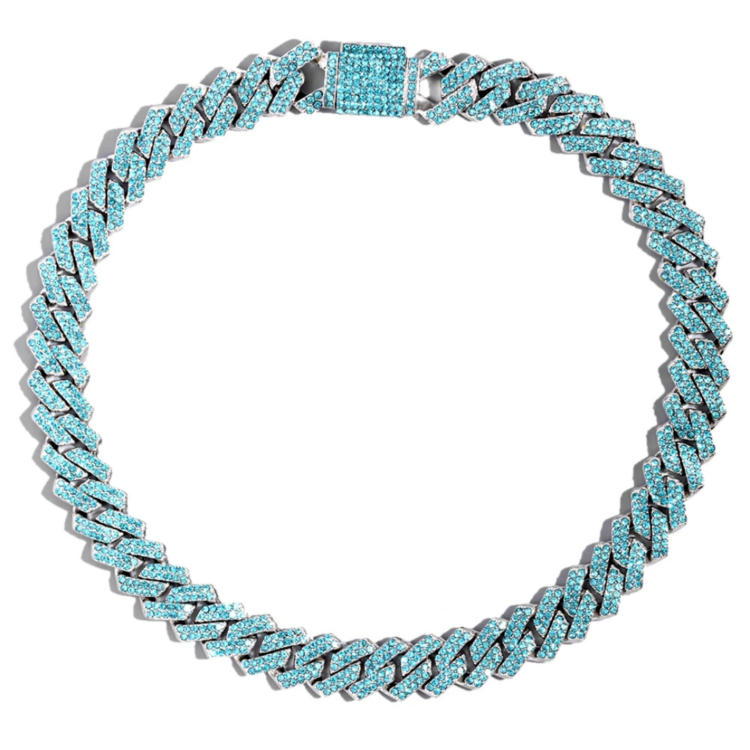 Cadena Cubana Iced 18mm