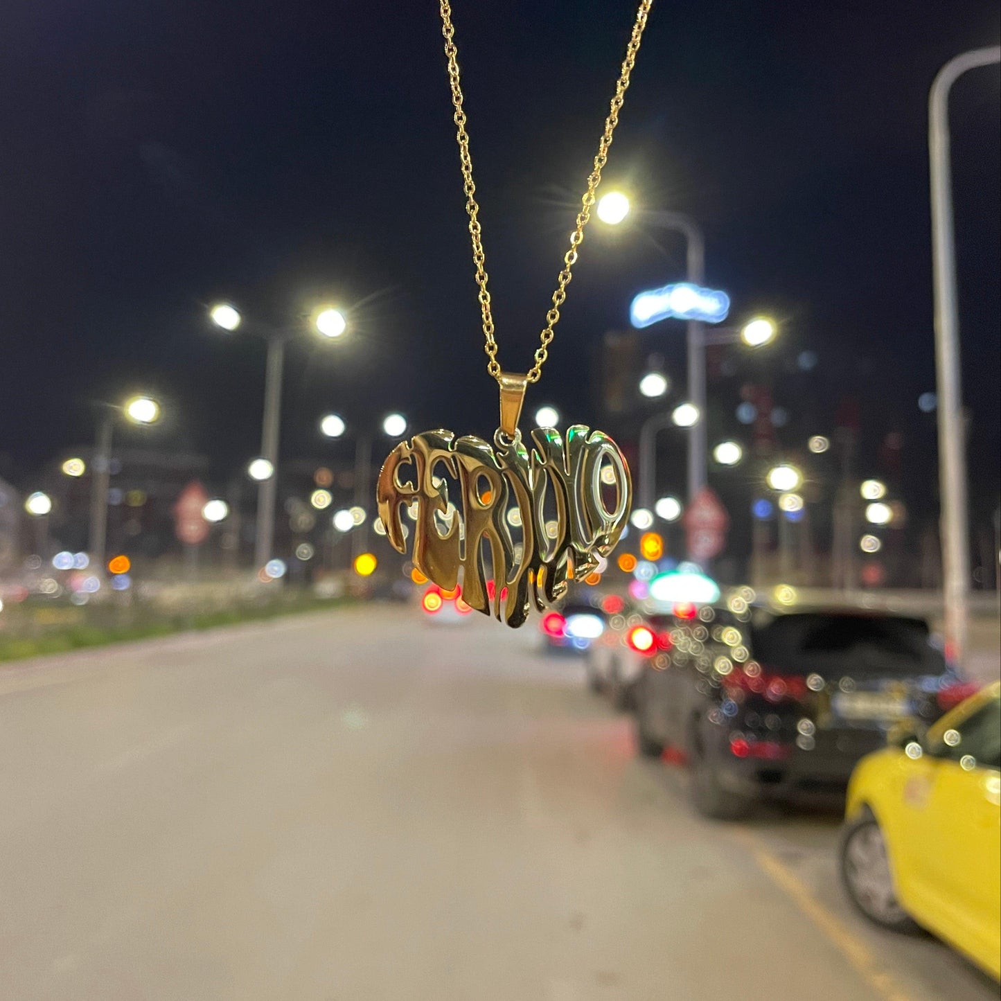 Corazón del Ferxxo Dorado