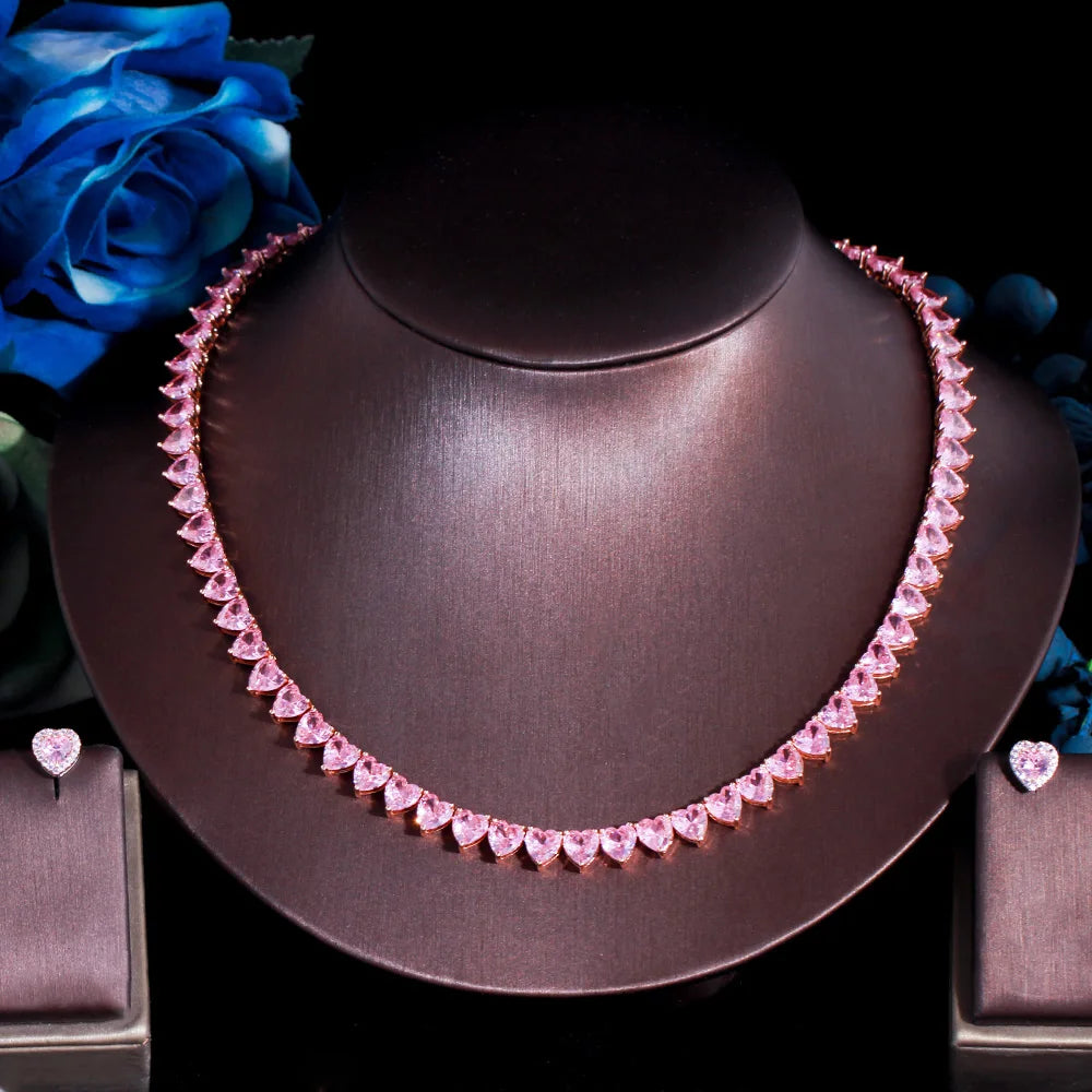Cadena “Corazones Brillantes”