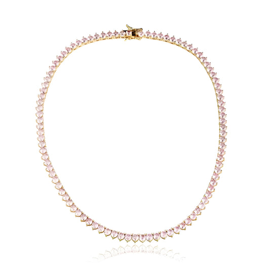 Cadena “Corazones Brillantes”